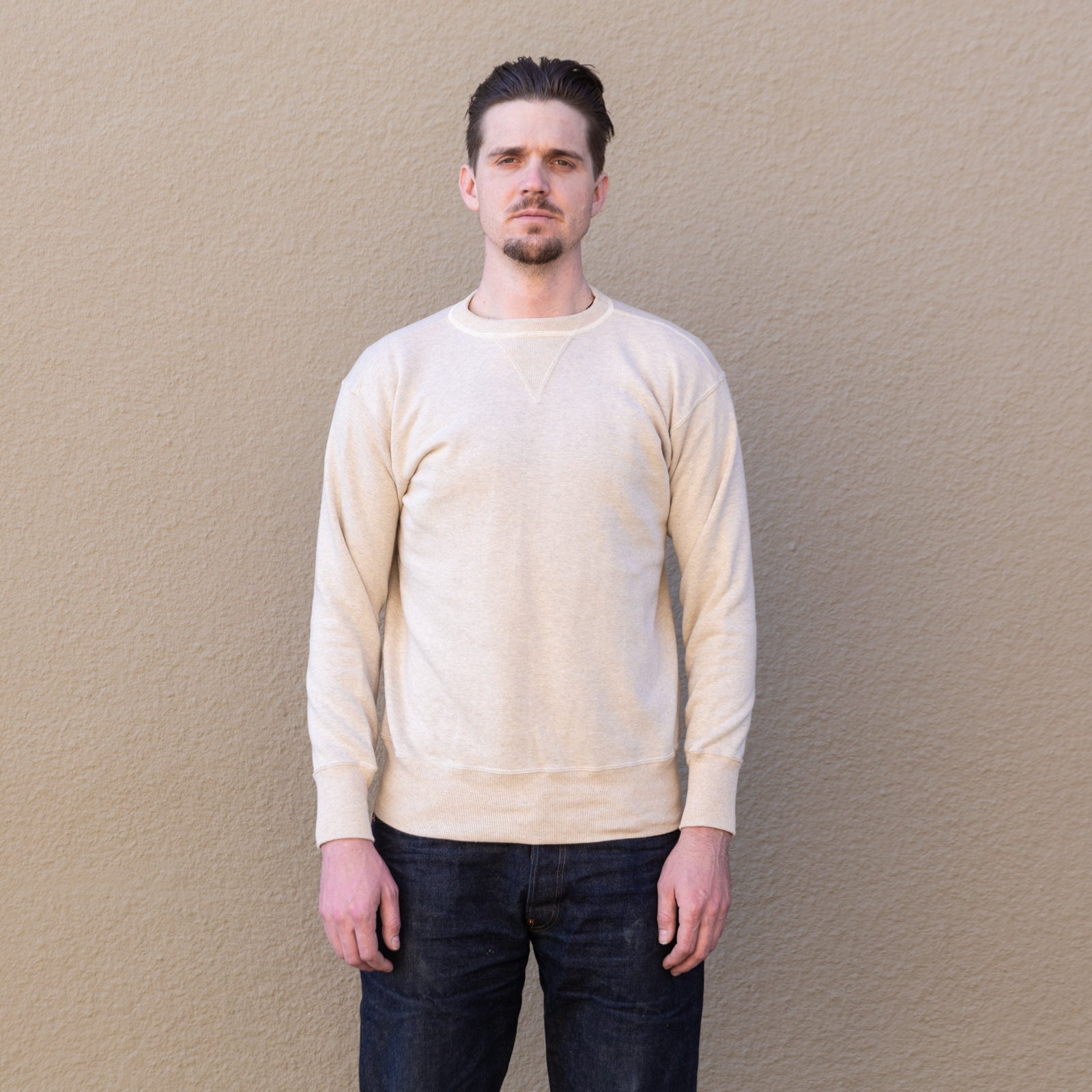 Warehouse Loopwheel Sweatshirt - Oatmeal – Standard & Strange