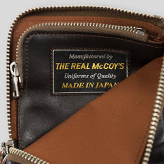 The Real McCoy's McCoy's Horsehide Wallet - Seal Brown - Standard & Strange