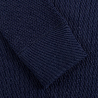 The Real McCoy's Military Thermal Shirt - Navy - Standard & Strange