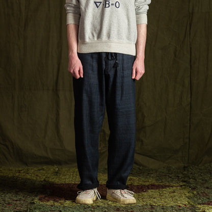 MotivMfg Dinner Track Pants - Midnight Tussah Silk Broadcloth - Standard & Strange