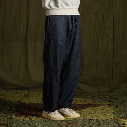 MotivMfg Dinner Track Pants - Midnight Tussah Silk Broadcloth - Standard & Strange