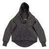 MotivMfg Glacier Hooded Sweatshirt - Cotton Wool Heavy Textured Jersey / Charcoal - Standard & Strange