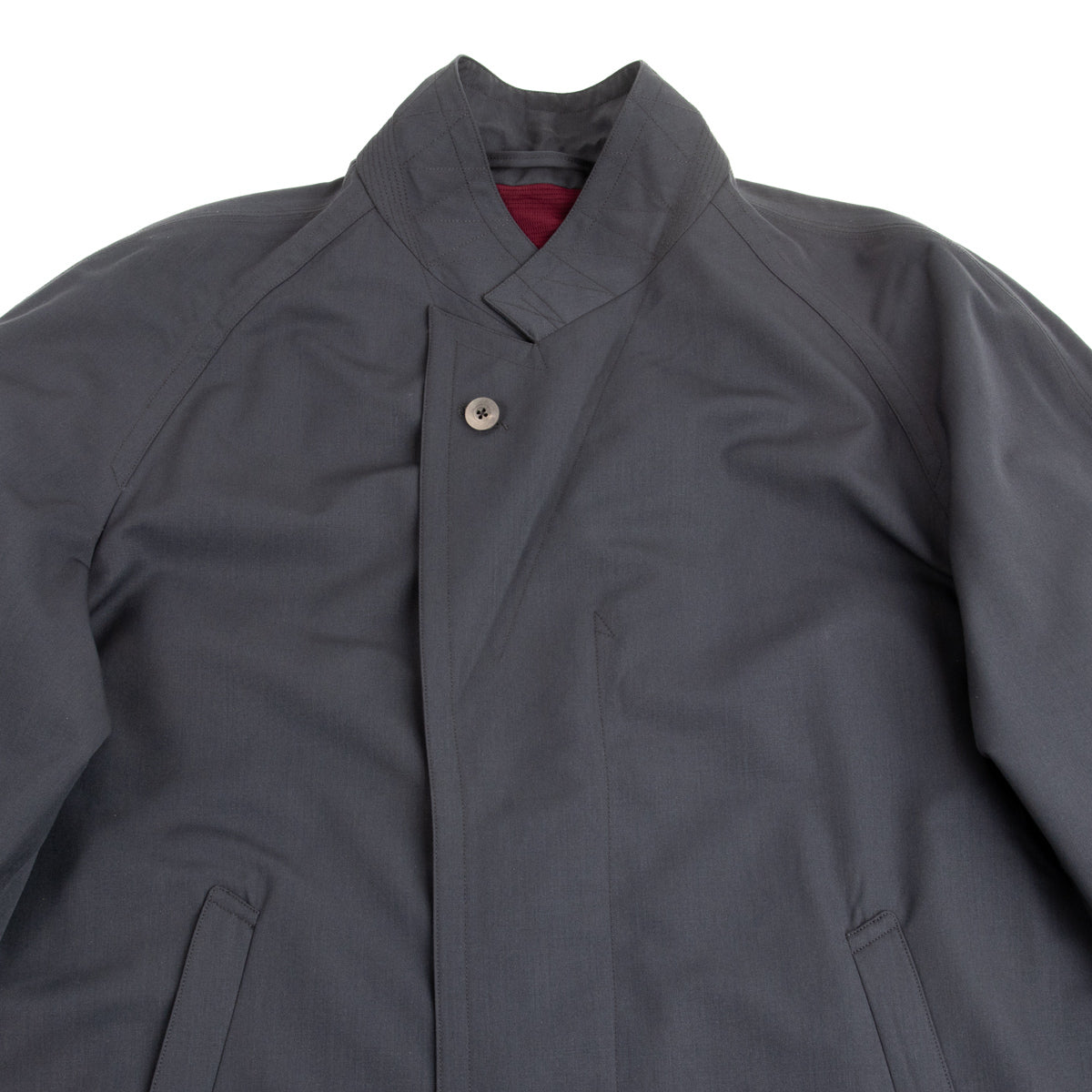 MotivMfg Opera Raglan Coat - Optim Technology Wool/Steel - Standard & Strange