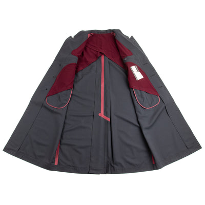 MotivMfg Opera Raglan Coat - Optim Technology Wool/Steel - Standard & Strange