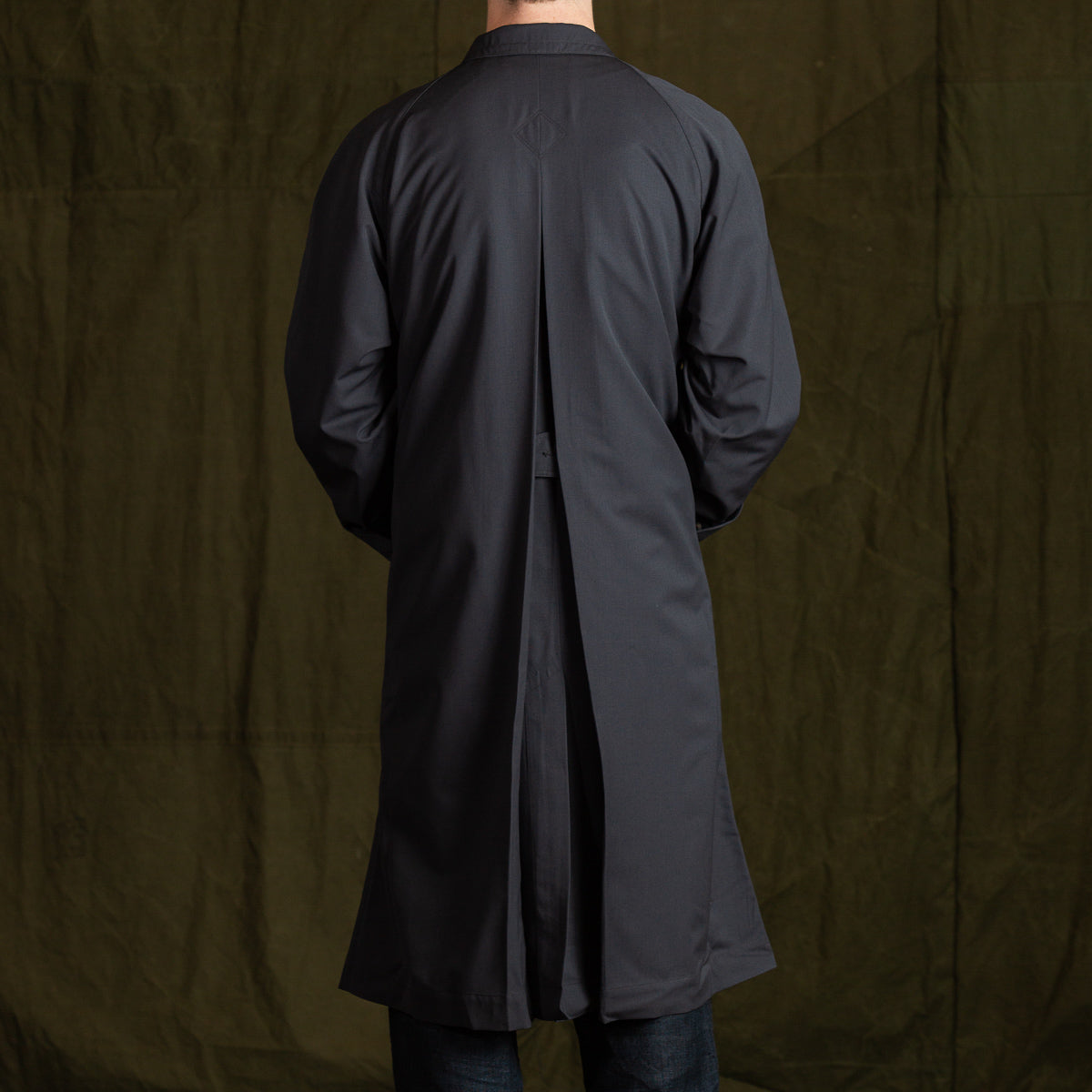MotivMfg Opera Raglan Coat - Optim Technology Wool/Steel - Standard & Strange