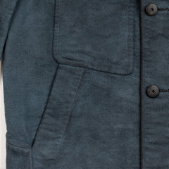 MotivMfg Rapide Jacket - Sea Overdyed Brisbane Moss Moleskin - Standard & Strange