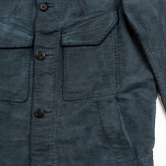 MotivMfg Rapide Jacket - Sea Overdyed Brisbane Moss Moleskin - Standard & Strange