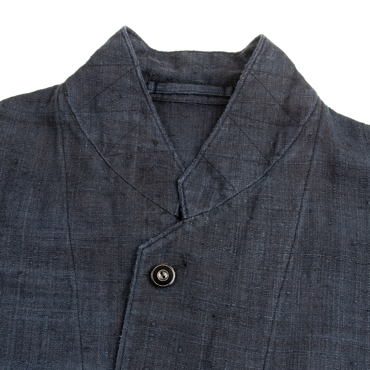 MotivMfg Relaxed Zoot Jacket - Midnight Tussah Silk Broadcloth 