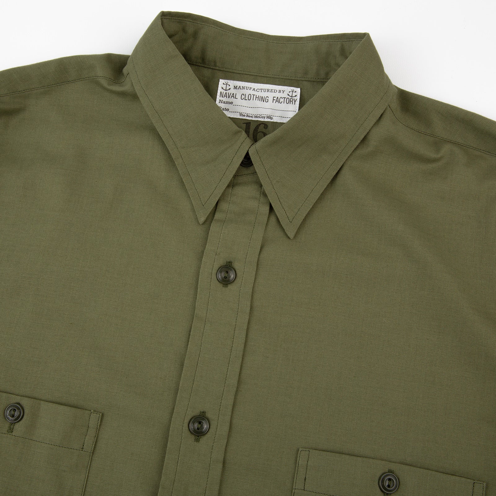 The Real McCoy's N-3 Utility Shirt L/S - Standard & Strange