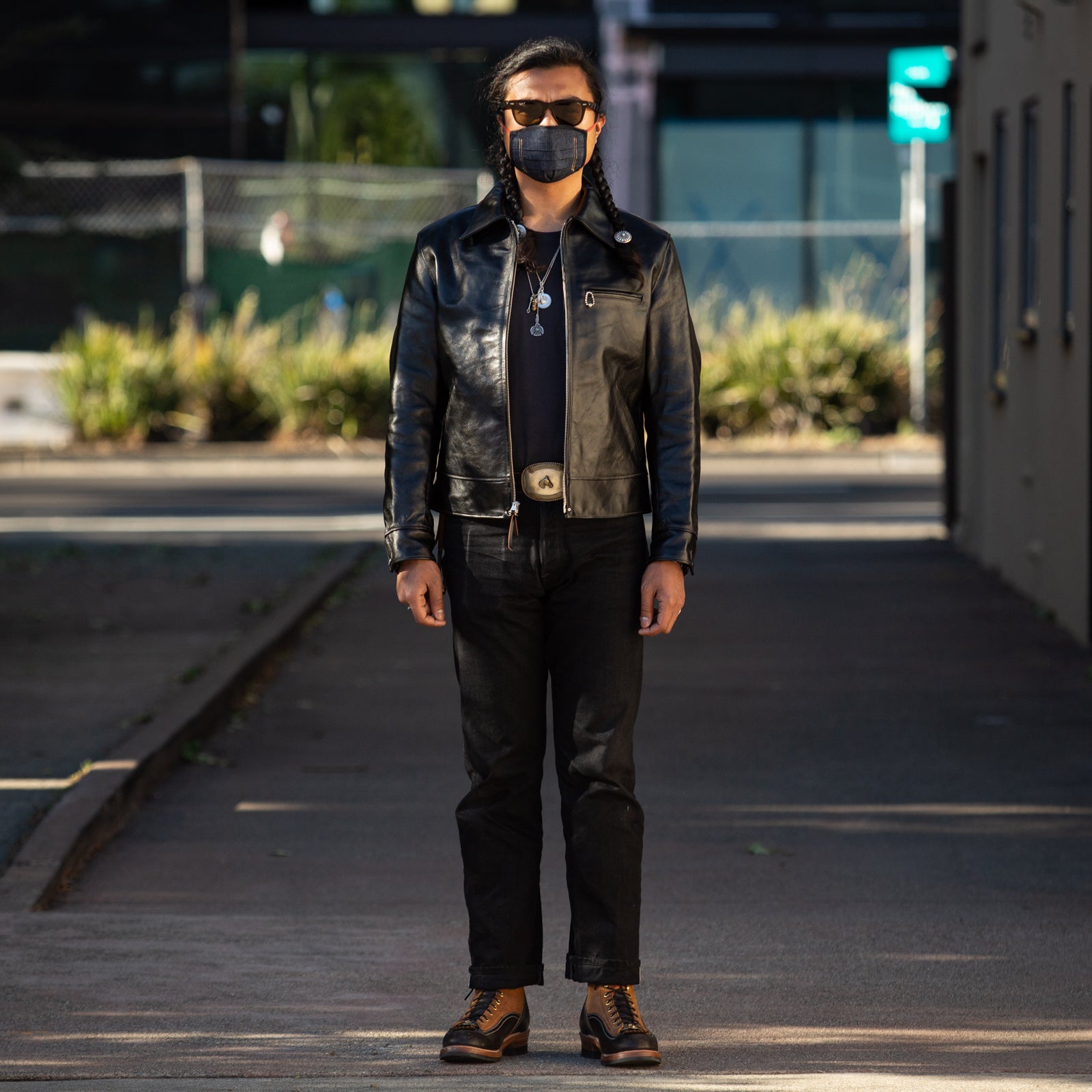 Nelson 30s Sports Jacket - Black Horsehide