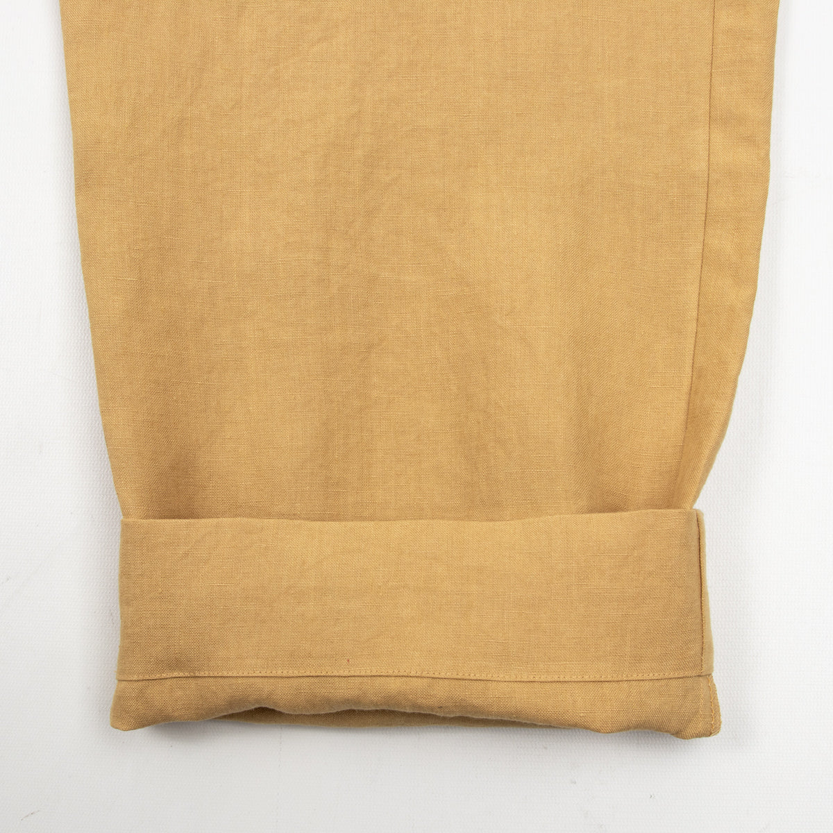 Blluemade Baseball Pant - Cognac Belgian Linen