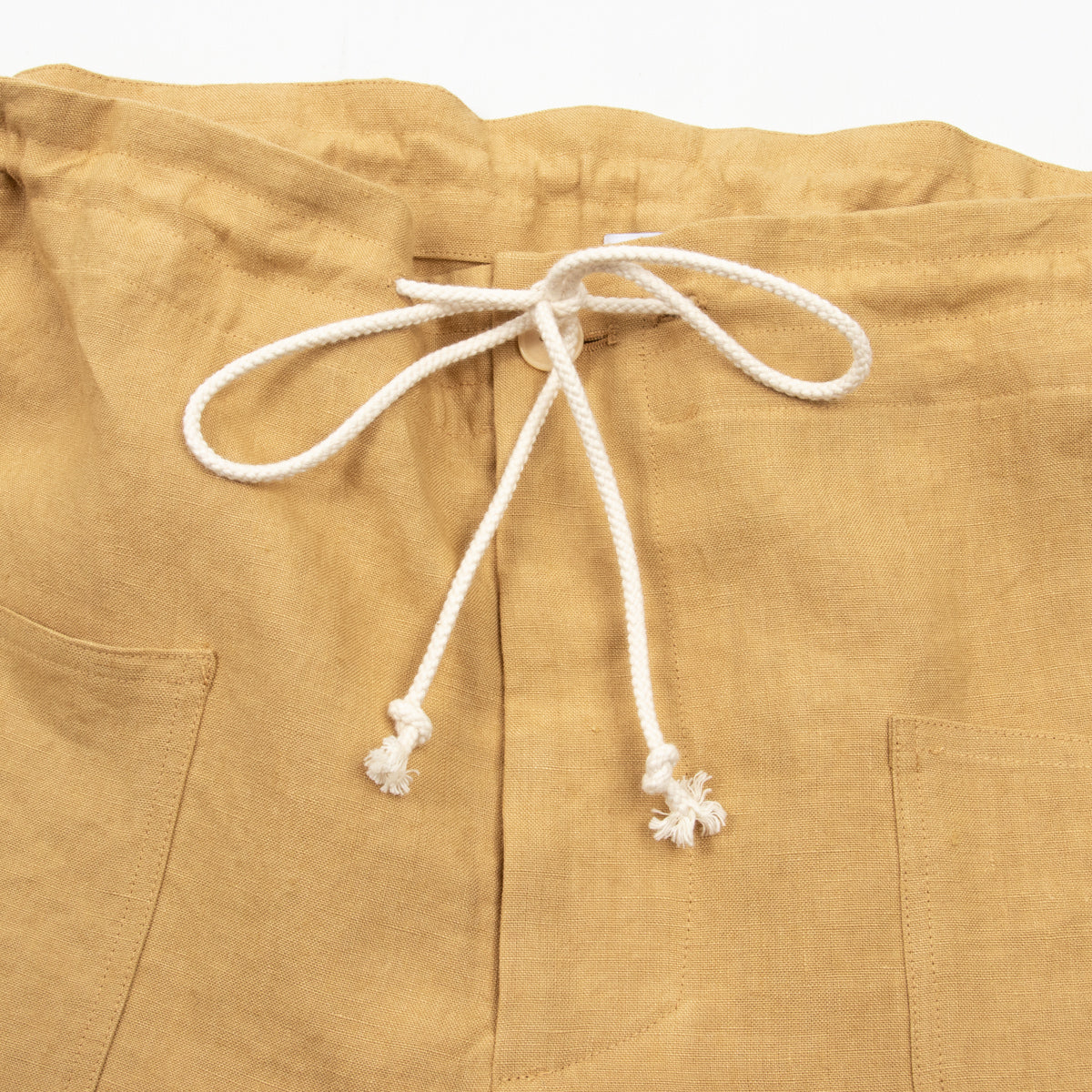 Blluemade Baseball Pant - Cognac Belgian Linen