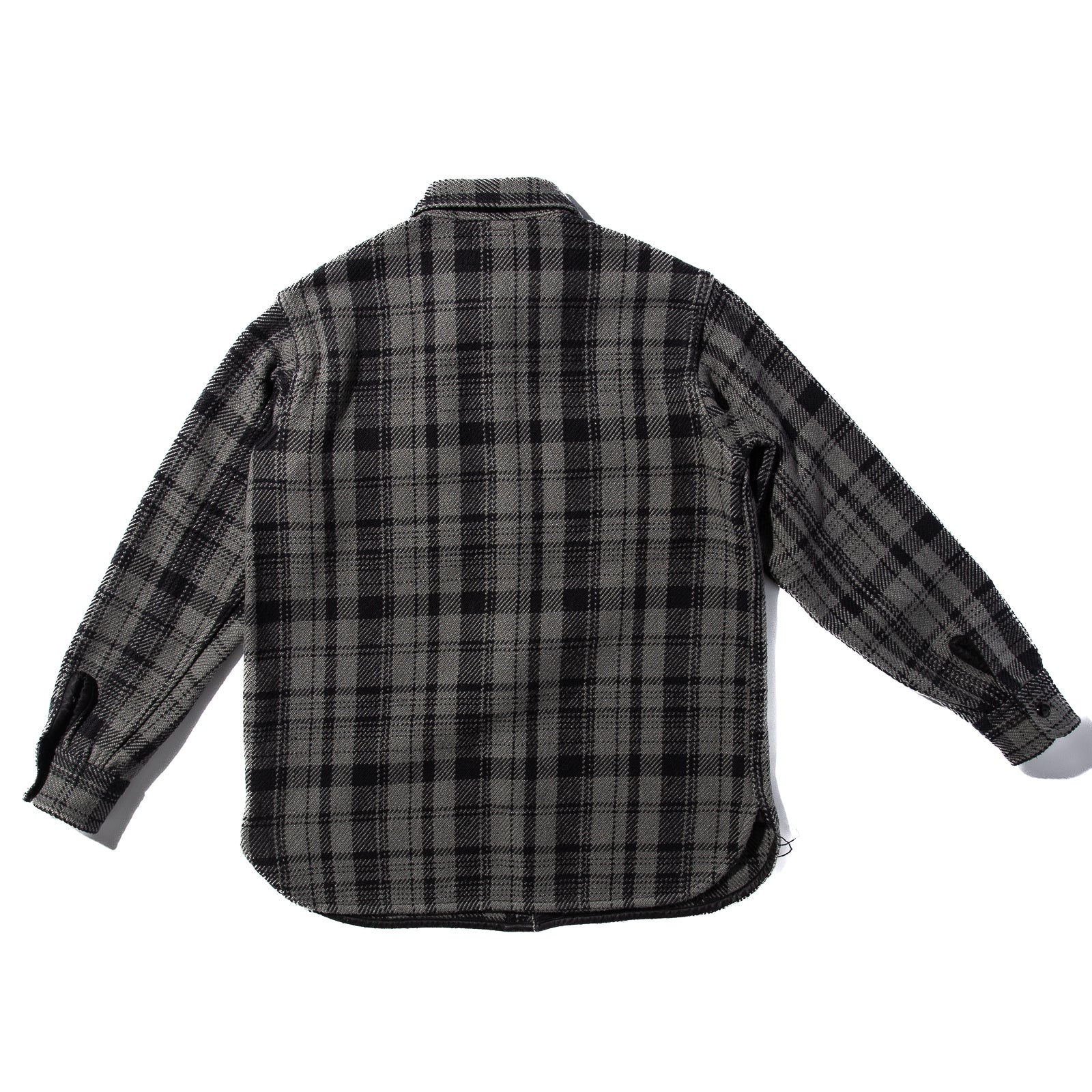 The Real McCoy's 8HU Heavy Weight Flannel Shirt - Gray – Standard