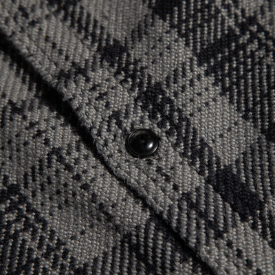 The Real McCoy's 8HU Heavy Weight Flannel Shirt - Gray - Standard & Strange