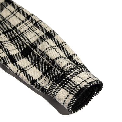 The Real McCoy's 8HU Heavy Weight Flannel Shirt - White - Standard & Strange