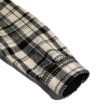 The Real McCoy's 8HU Heavy Weight Flannel Shirt - White - Standard & Strange