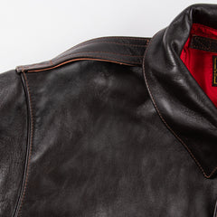 The Real McCoy's The Real McCoy's Type A-2 Leather Jacket - Red Silk - Standard & Strange