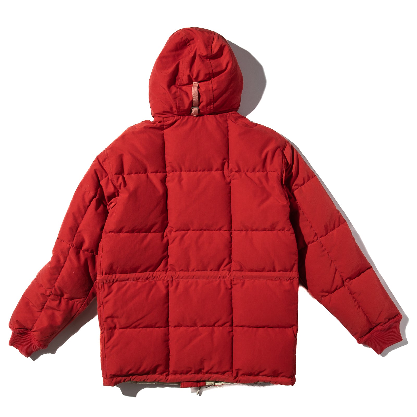 The Real McCoy's Cotton/Nylon Hooded Down Jacket - Red – Standard