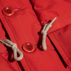 The Real McCoy's Cotton/Nylon Hooded Down Jacket - Red - Standard & Strange