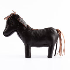 The Real McCoy's Handcrafted Horsehide Donkey - Black - Standard & Strange