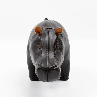 The Real McCoy's Handcrafted Horsehide Hippo - Black - Standard & Strange
