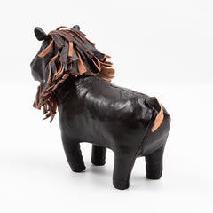The Real McCoy's Handcrafted Horsehide Lion - Black - Standard & Strange