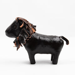 The Real McCoy's Handcrafted Horsehide Lion - Black - Standard & Strange