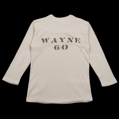 The Real McCoy's Military Football Tee / Wayne - Milk - Standard & Strange