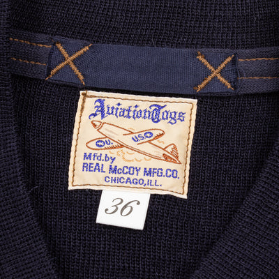 The Real McCoy's Vest, Flying Winter, Type C-2 - Navy - Standard & Strange