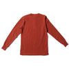 The Real McCoy's Western Cardigan Stitch Henley Shirt - Brick Red - Standard & Strange