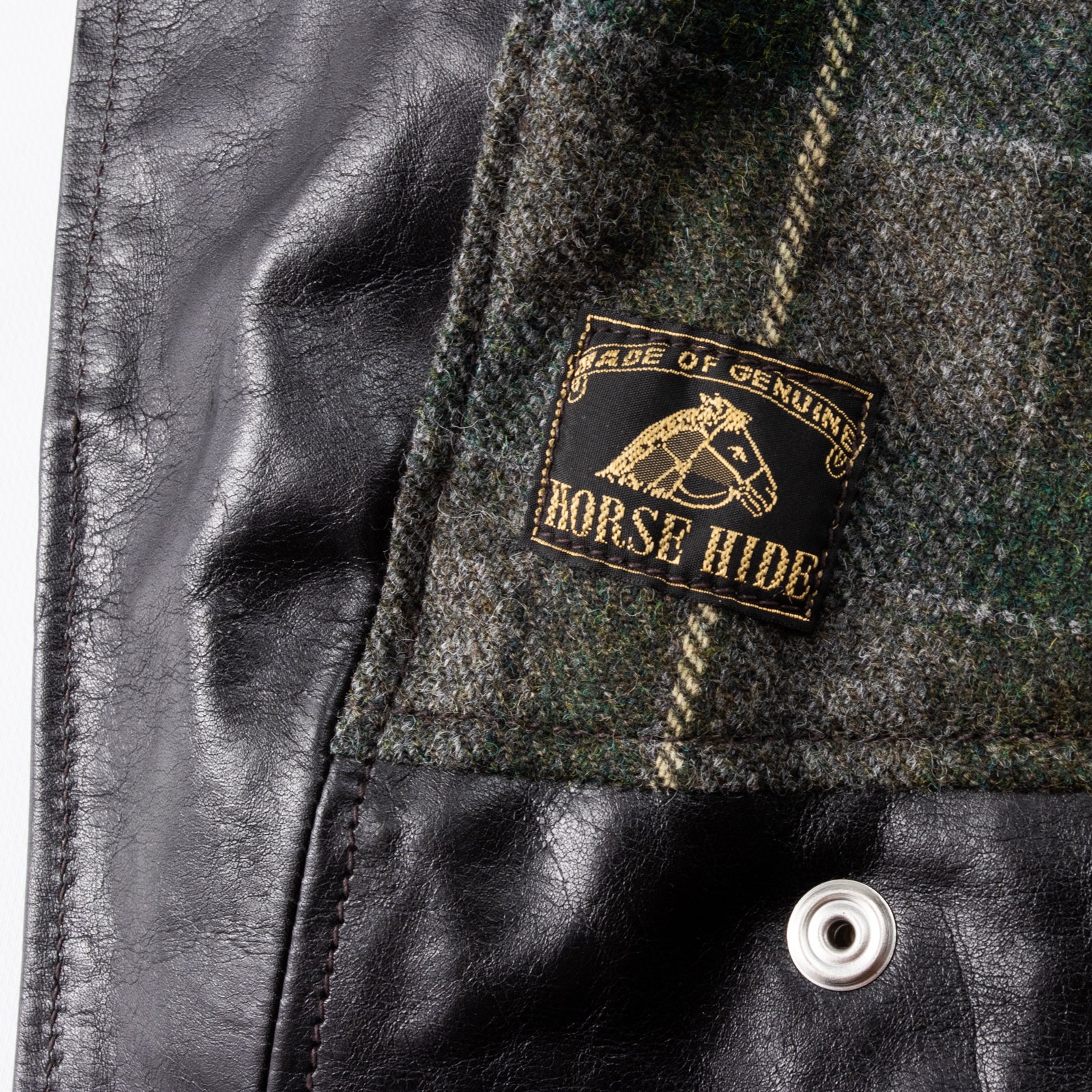 Eastman Leather Clothing Roadstar Jacket Black Horsehide Standard