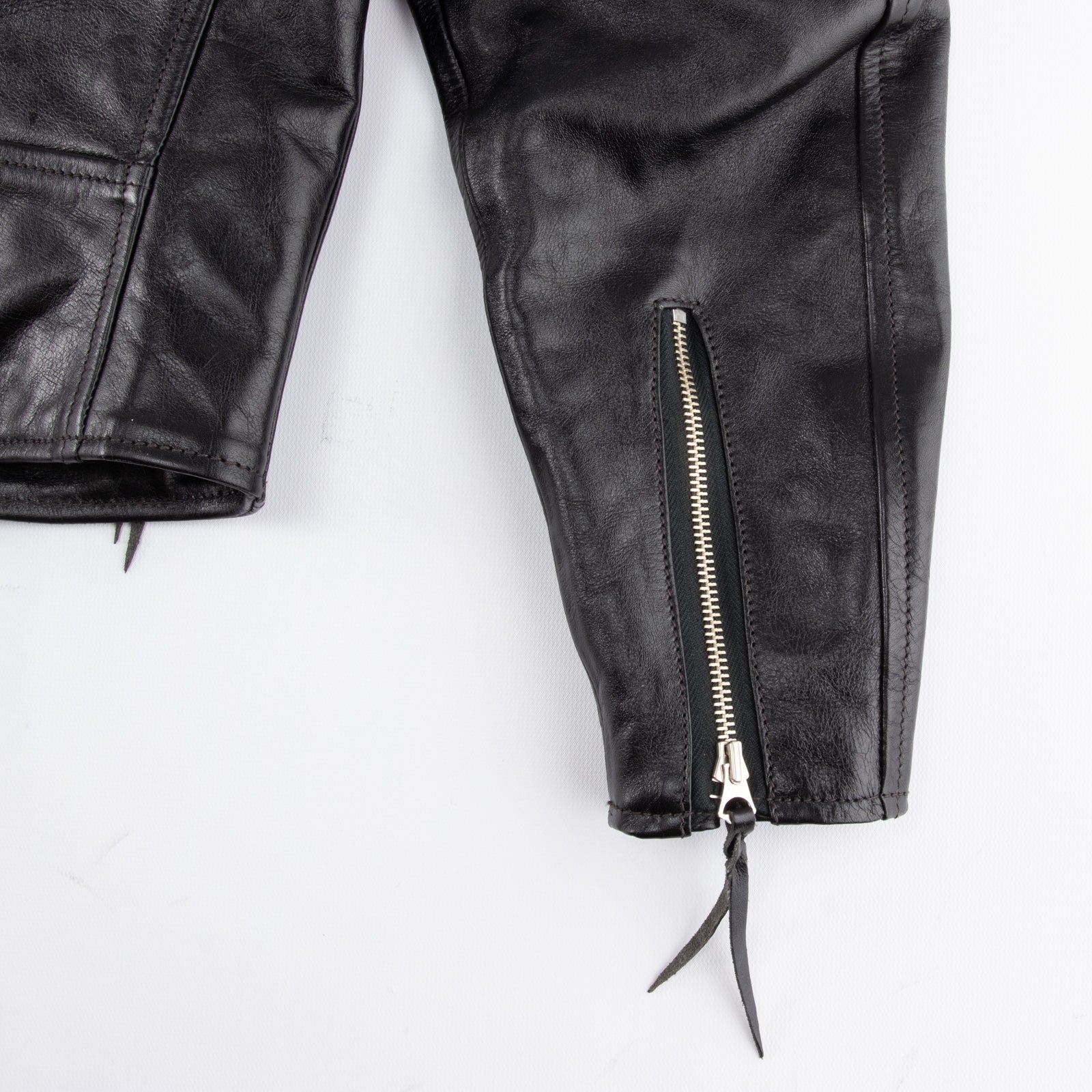 Eastman Leather Clothing Roadstar Jacket Black Horsehide Standard