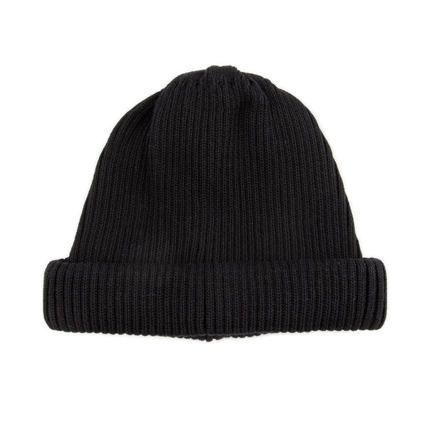 RoToTo Cotton Roll-Up Beanie - Black – Standard & Strange