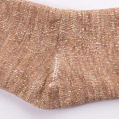 RoToTo Double Face Merino/Organic Cotton Socks - Camel - Standard & Strange