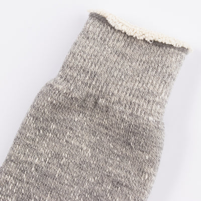 RoToTo Double Face Merino/Organic Cotton Socks - Medium Gray - Standard & Strange
