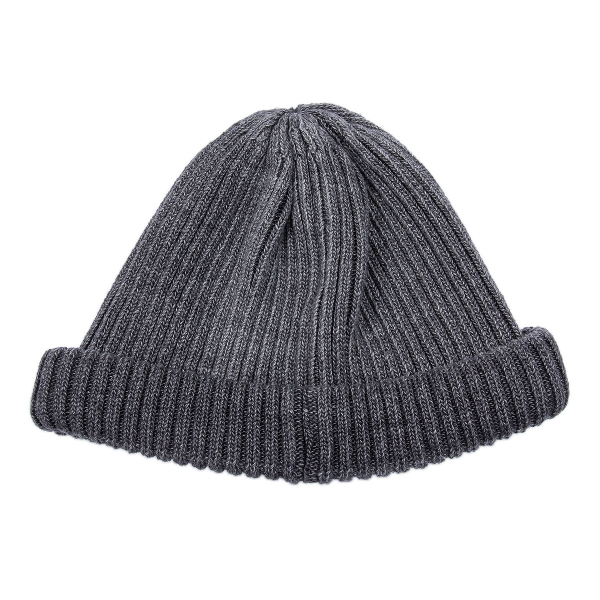 RoToTo Indigo Cotton Roll-Up Beanie - Black Denim – Standard & Strange