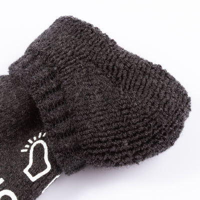 RoToTo Pile Socks Slipper - Charcoal - Standard & Strange