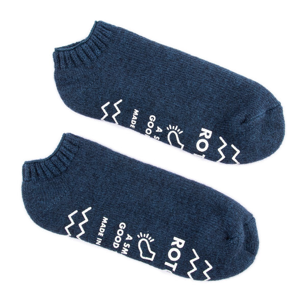 RoToTo Pile Socks Slipper - Indigo - Standard & Strange