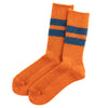 RoToTo Reversible Brushed  Mohair Socks - Orange - Standard & Strange
