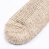 RoToTo Reversible Brushed  Mohair Socks - Raw Beige - Standard & Strange
