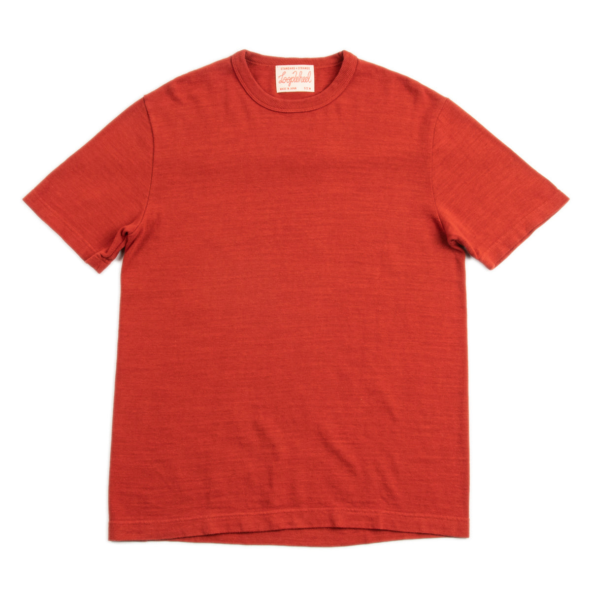 John Lofgren Wakayama Special Loopwheel Tee - Tomato Red