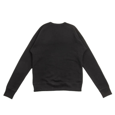 Standard & Strange Wakayama Special Loopwheel Raglan Crewneck Sweatshirt - Black - Standard & Strange