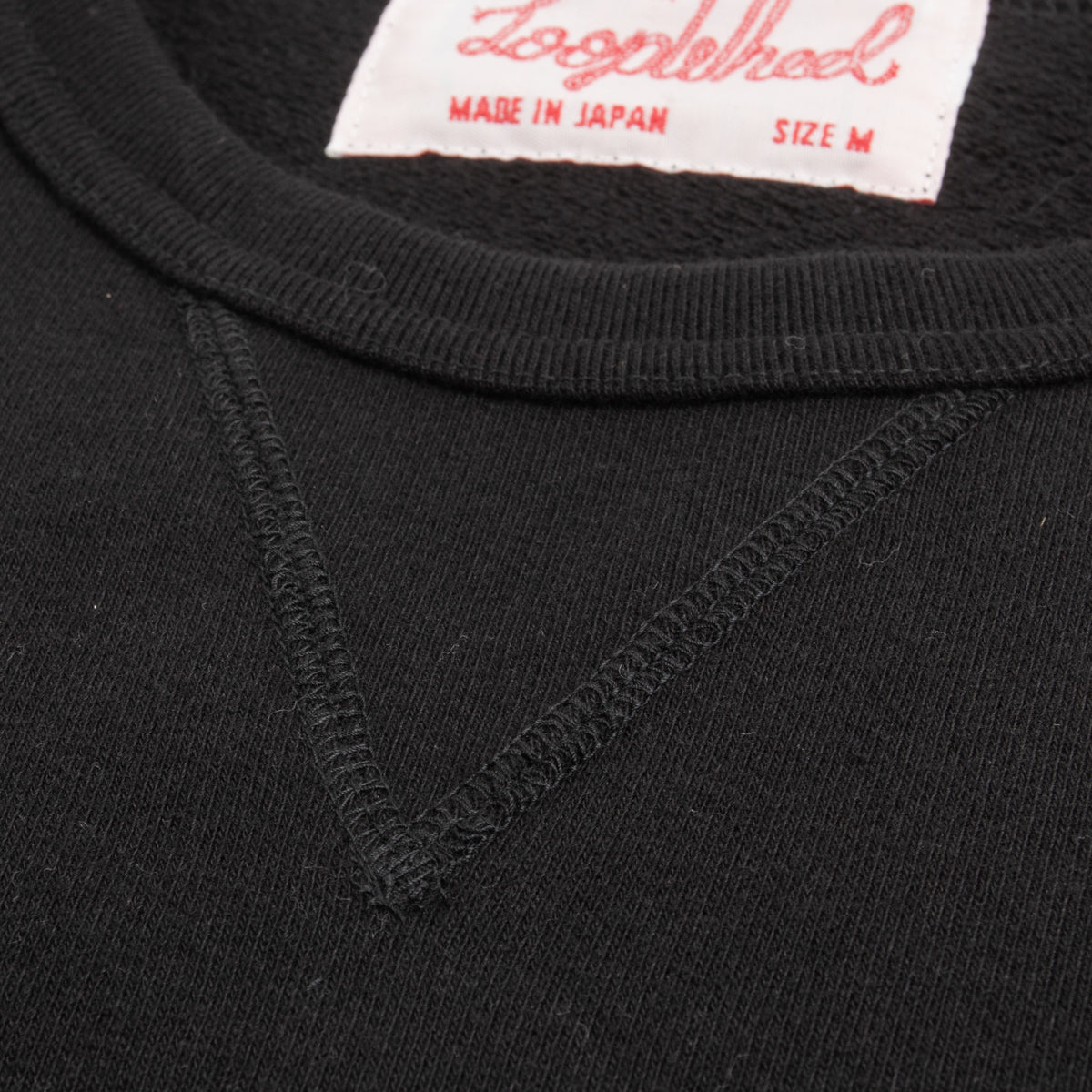 Standard & Strange Wakayama Special Loopwheel Raglan Crewneck Black