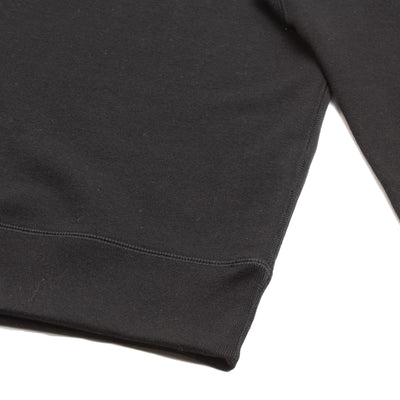 Standard & Strange Wakayama Special Loopwheel Raglan Crewneck Sweatshirt - Black - Standard & Strange