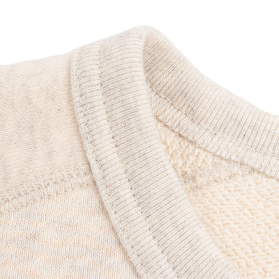 Standard & Strange Wakayama Special Loopwheel Raglan Crewneck Sweatshirt - Heather Gray - Standard & Strange