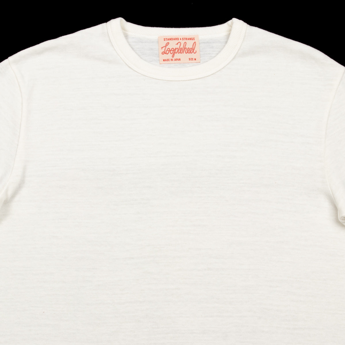 Standard & Strange Wakayama Special Loopwheel Tee - Cream