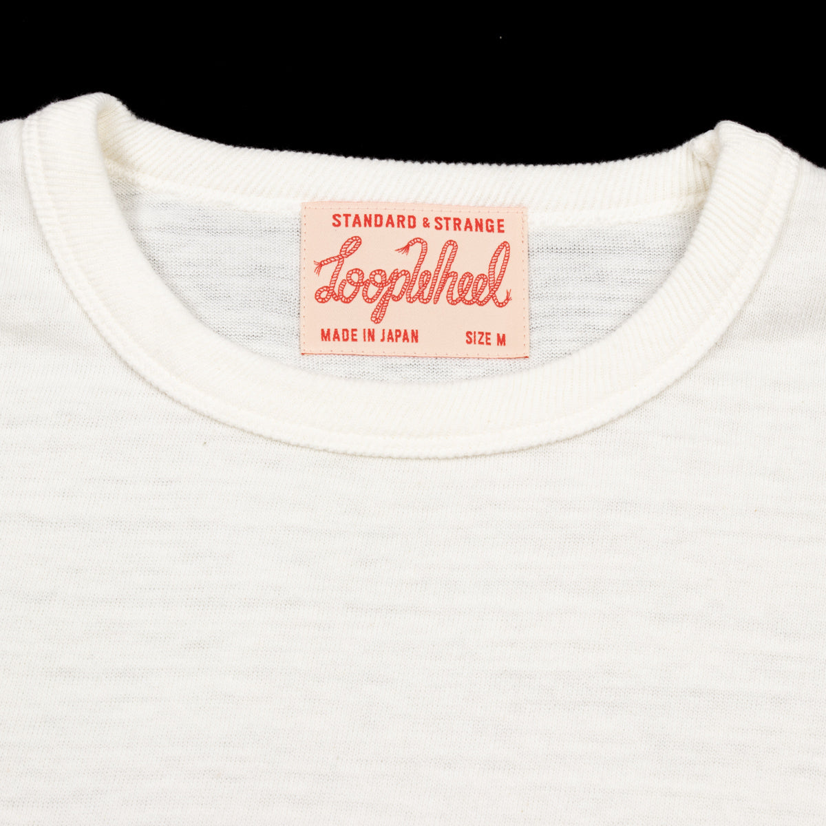 Standard & Strange Wakayama Special Loopwheel Tee Cream