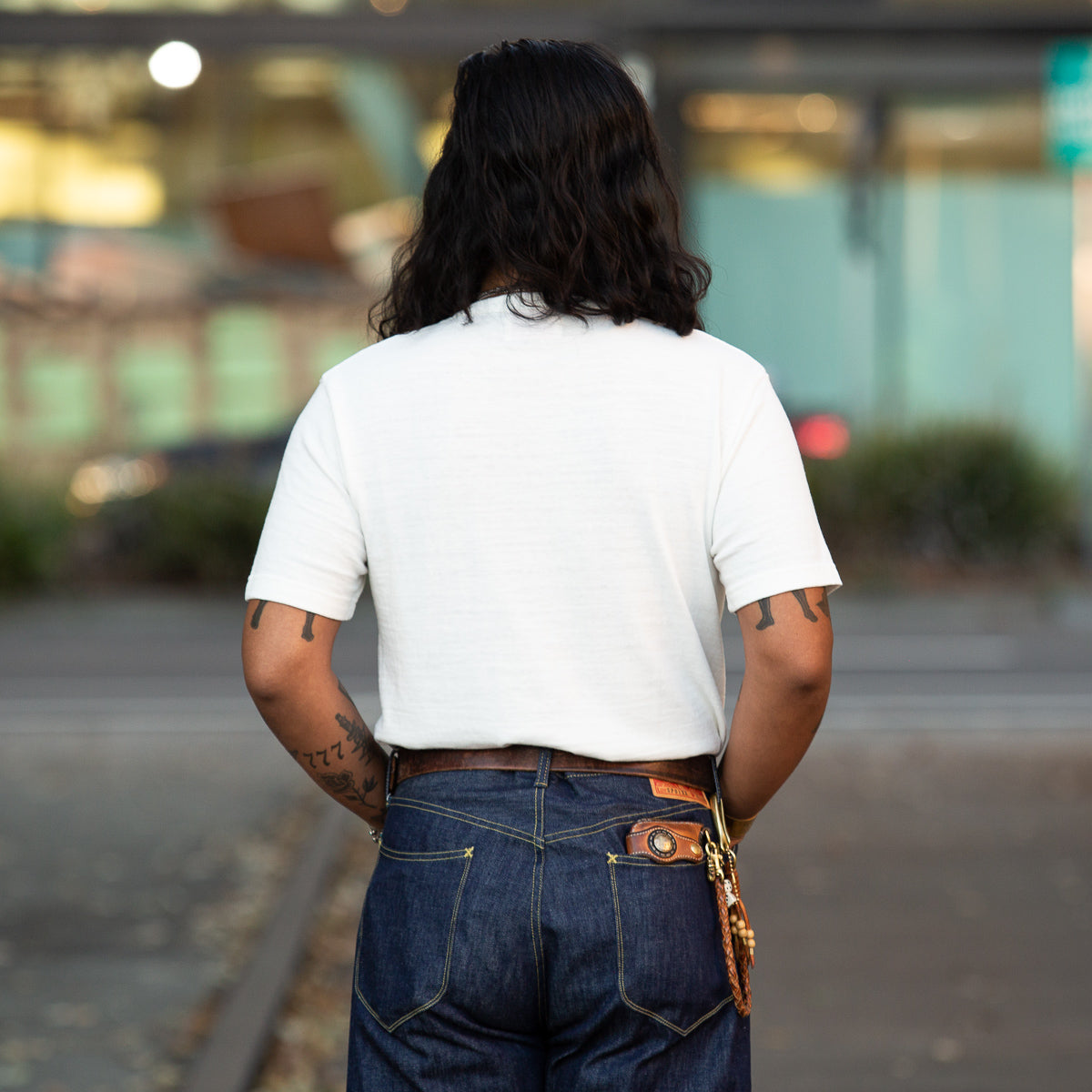 Standard & Strange Wakayama Special Loopwheel Tee Cream