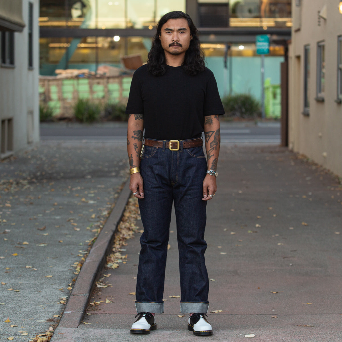 Standard & Strange Wakayama Special Loopwheel Tee Black