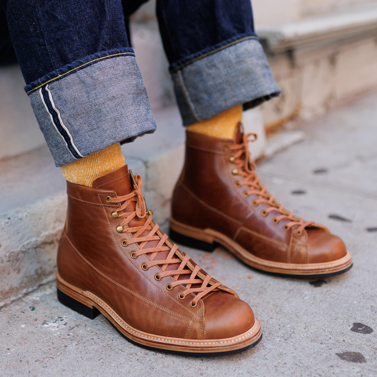 Sagara Bootmaker S&S x Sagara Cordmaster Boot Toscanello Horsebutt